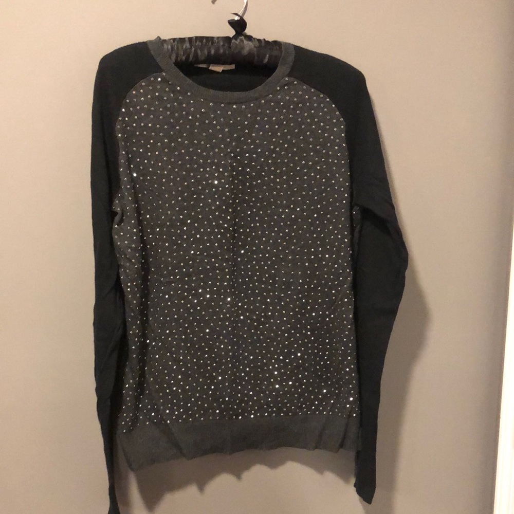 Studded michael kors sweater size large